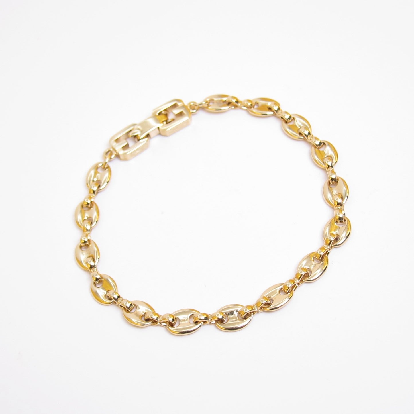 Givenchy Vintage Anchor Link Golden Bracelet