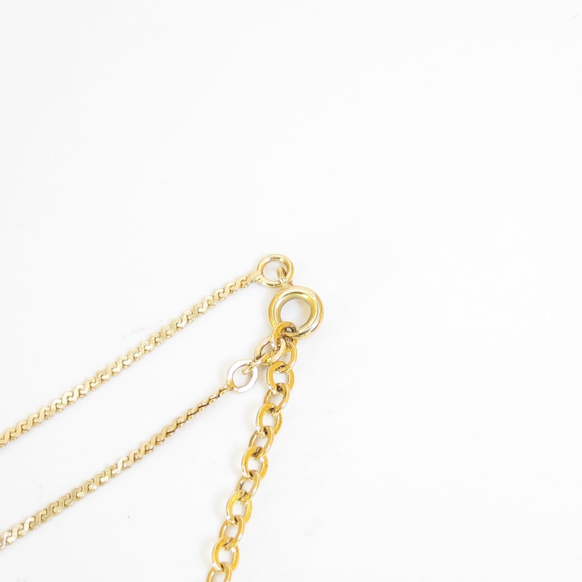 Christian Dior Vintage Heart Motif with Rhinestone Golden Necklace