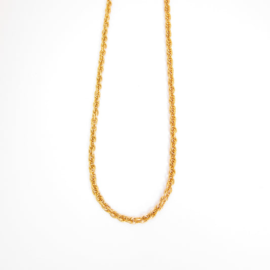Gianni Valentino Vintage Stylish Golden Long Necklace