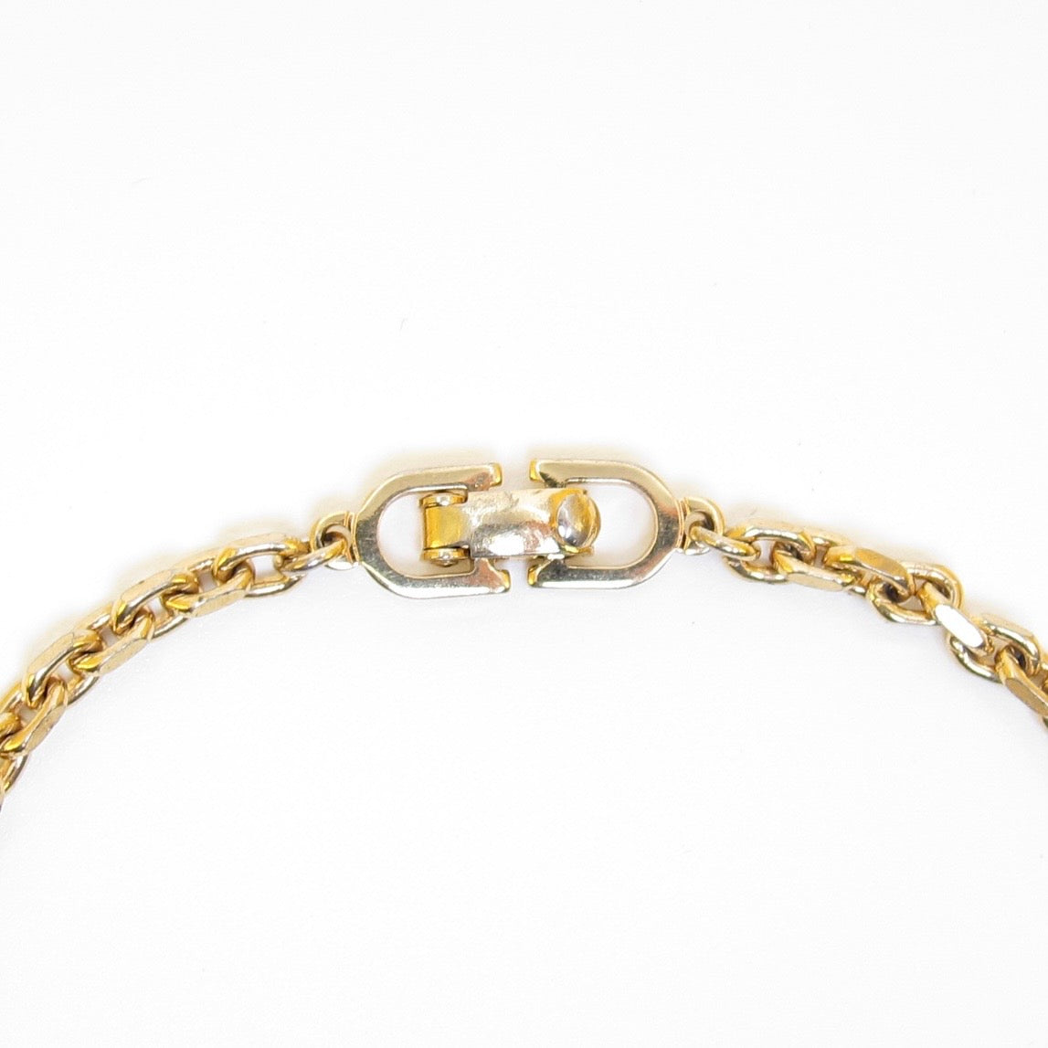 Christian Dior Vintage Gold-Tone Chain Bracelet