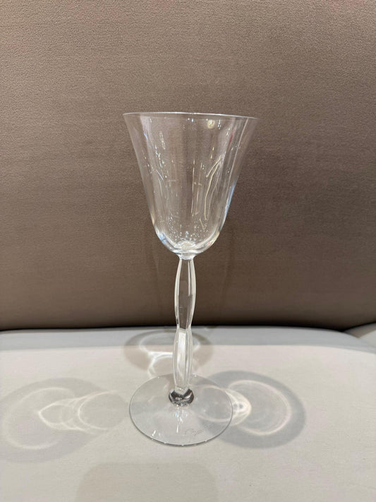 Baccarat Vintage Onde Crystal Wine Glass