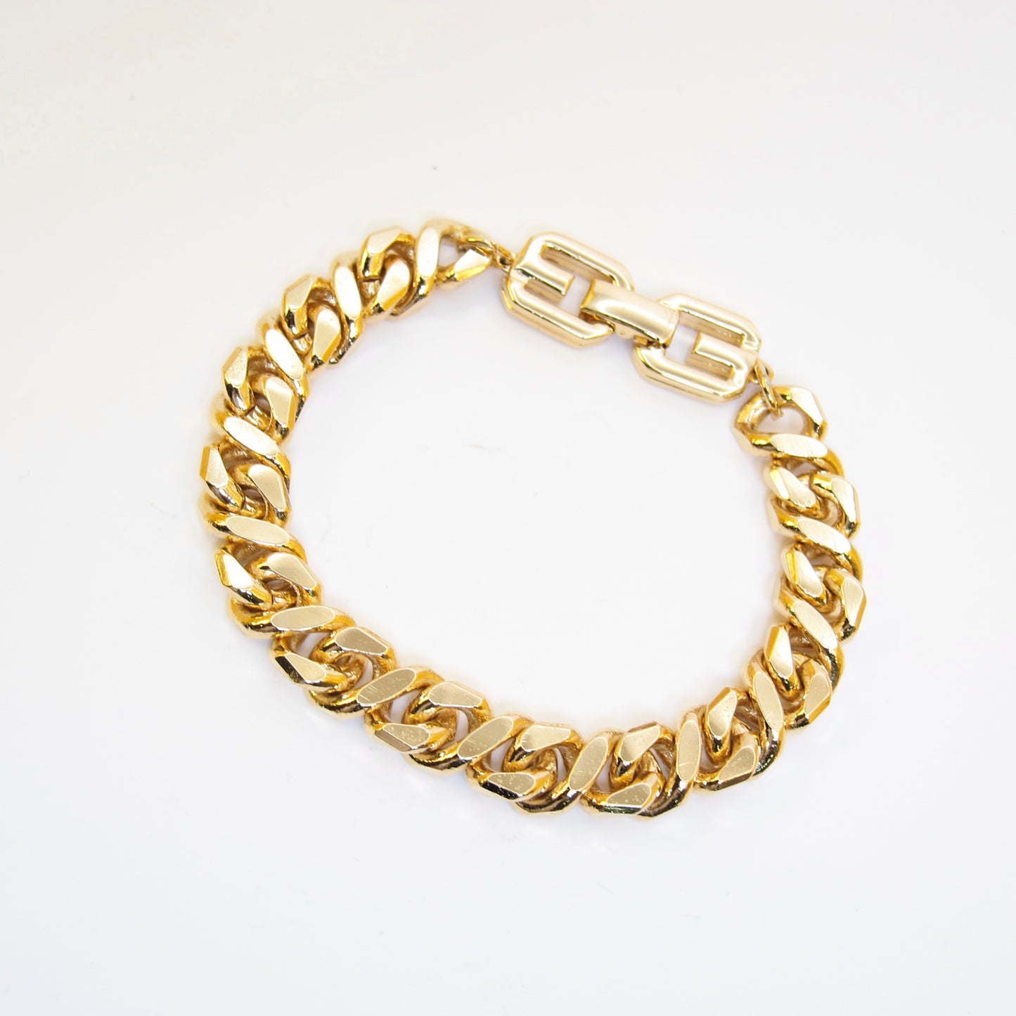 紀梵希復古時尚鏈條金色手鍊