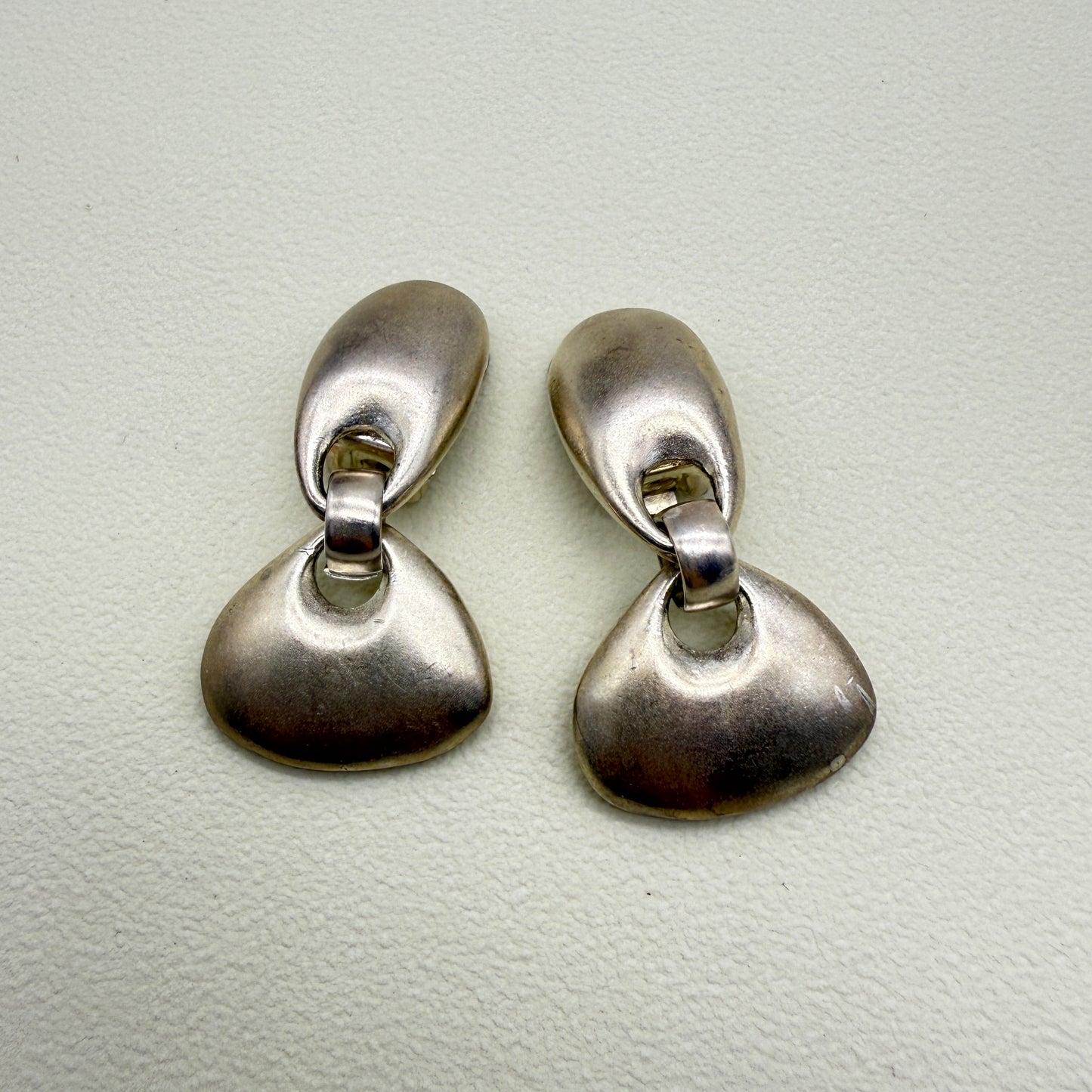 Loewe Vintage Stylish Golden Clip-on Earrings