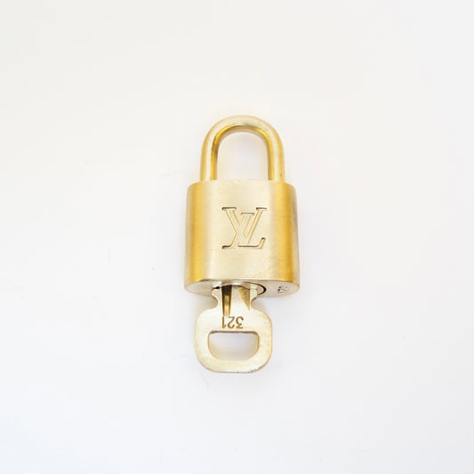 Louis Vuitton Vintage Padlock with Key
