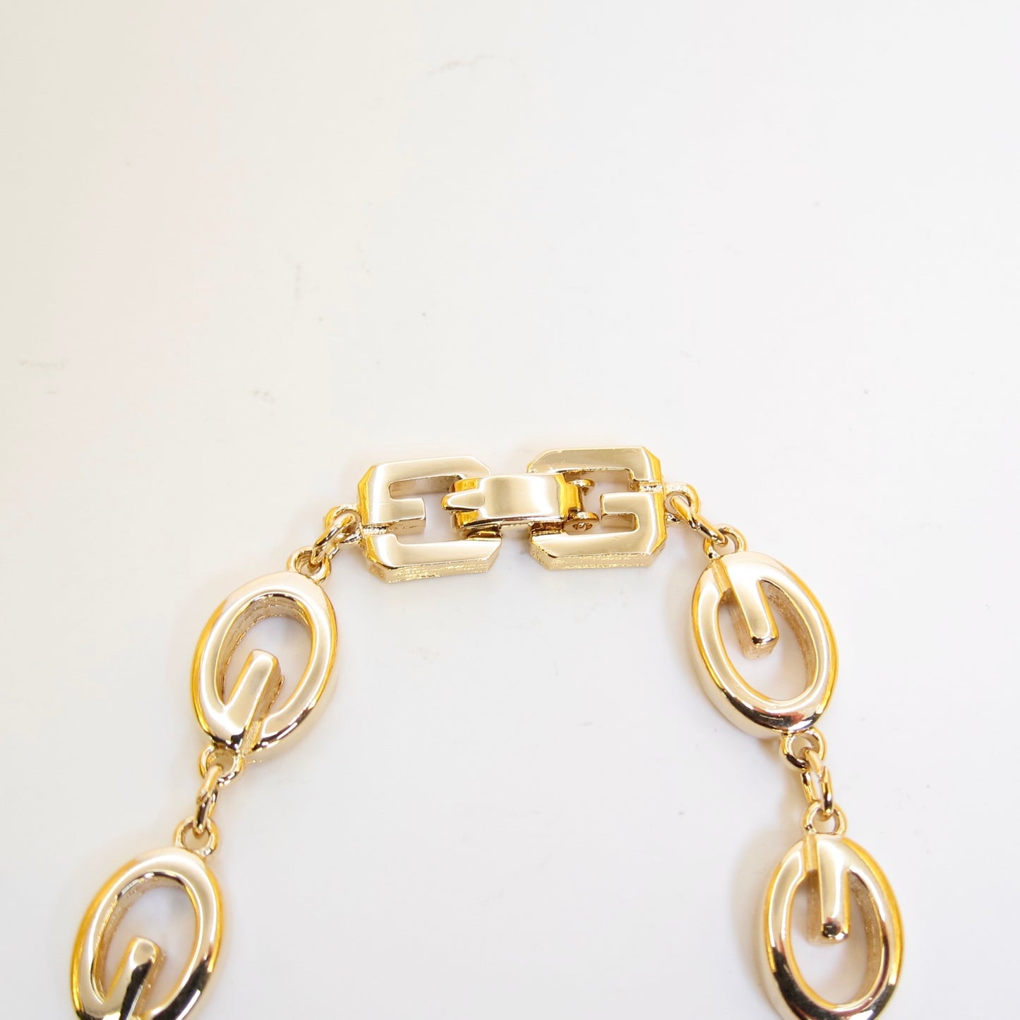 Givenchy Vintage G Logo Golden Bracelet