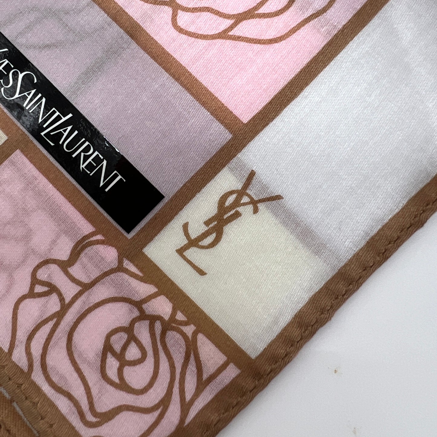 Yves Saint Laurent Vintage Unused Handkerchief