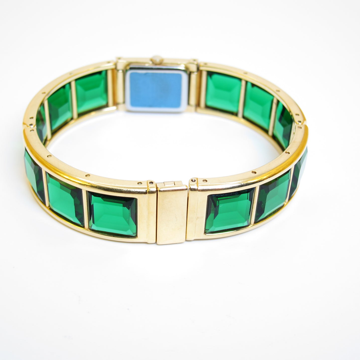 Seiko Vintage Lassale Green and Golden Quartz Watch