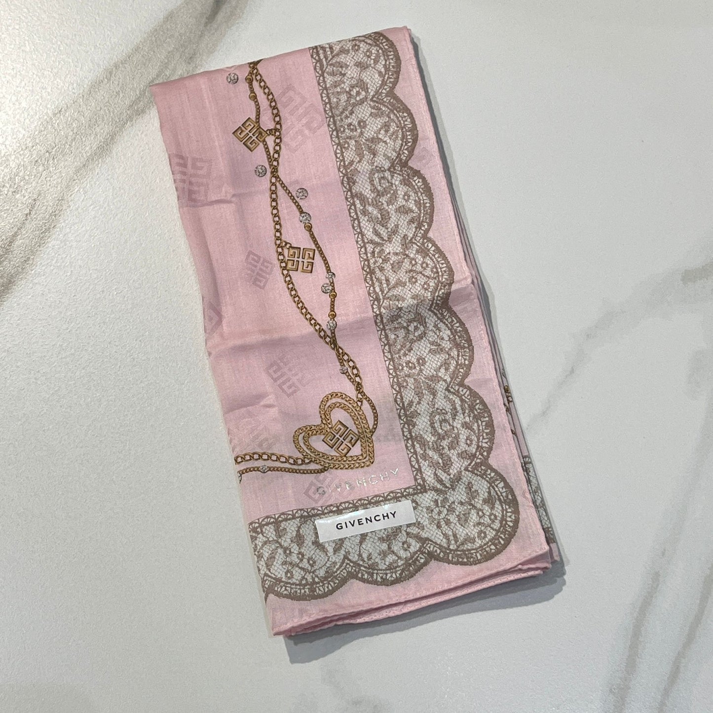 Givenchy Unused Handkerchief 58x58cm