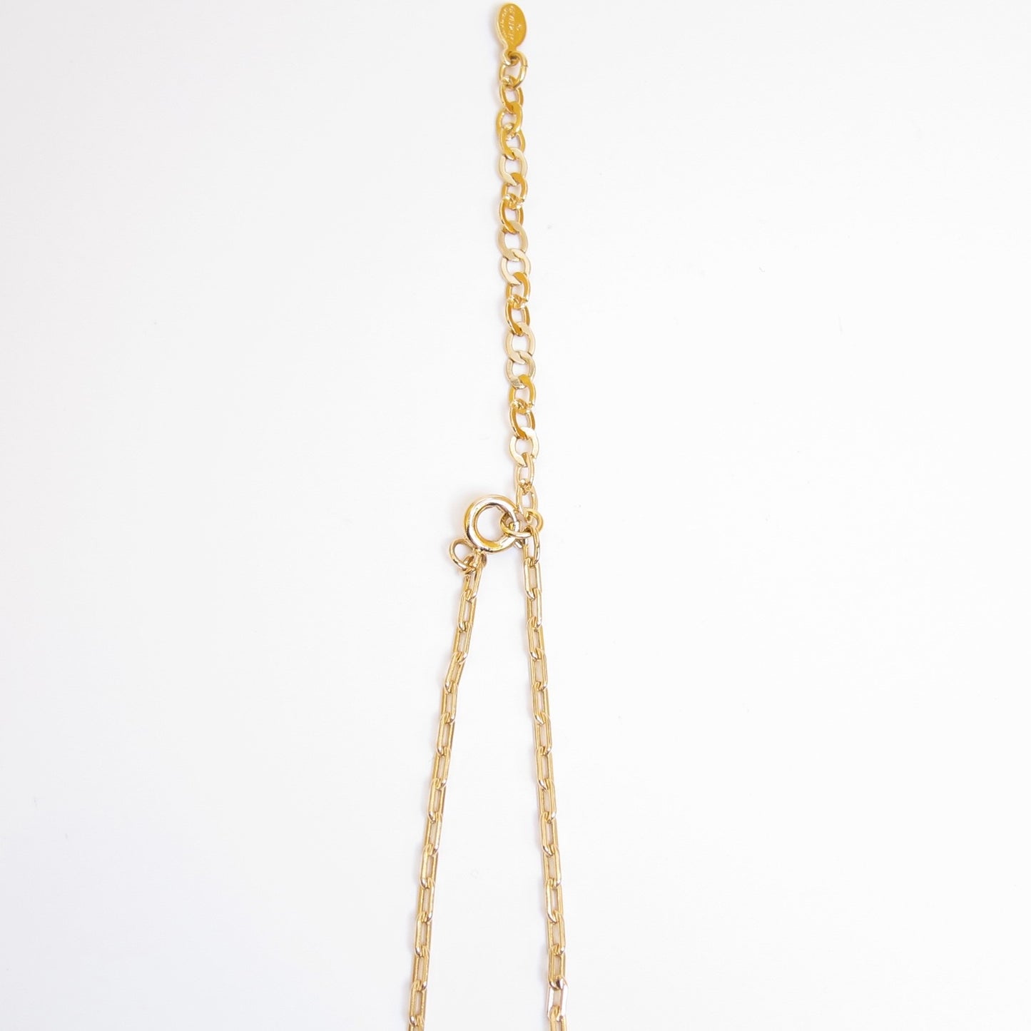 Givenchy Vintage GG Logo Golden Necklace