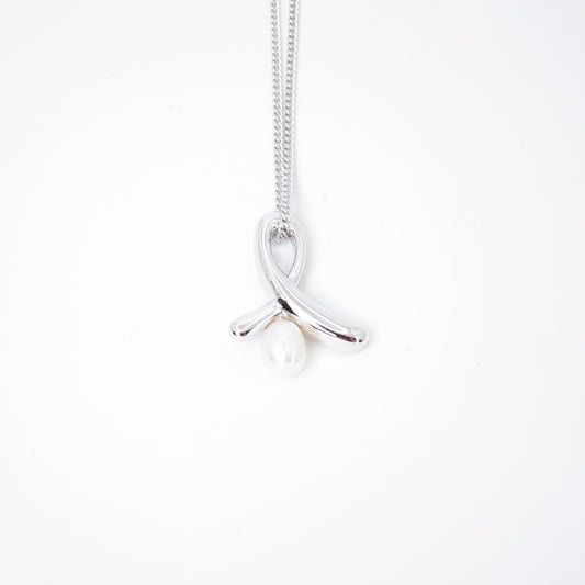 Tasaki Vintage Freshwater Pearl Silver Necklace