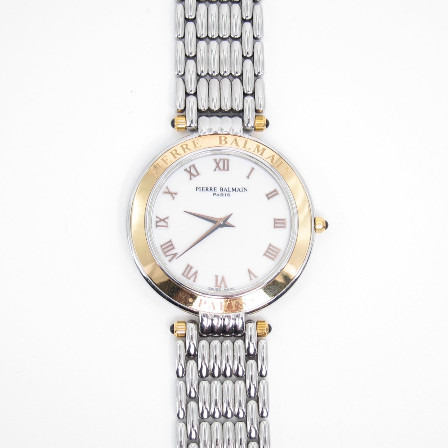 Pierre Balmain Vintage Two-Tone Roman Numeral Watch