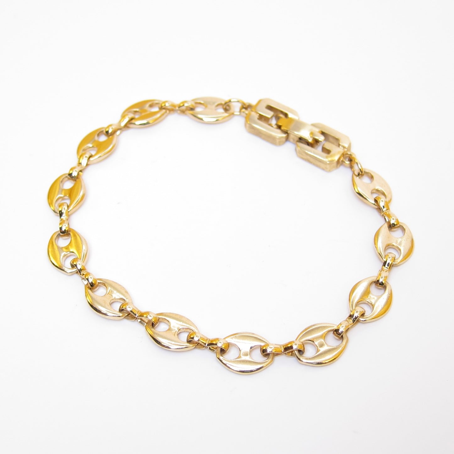 Givenchy Vintage Anchor Link Golden Bracelet