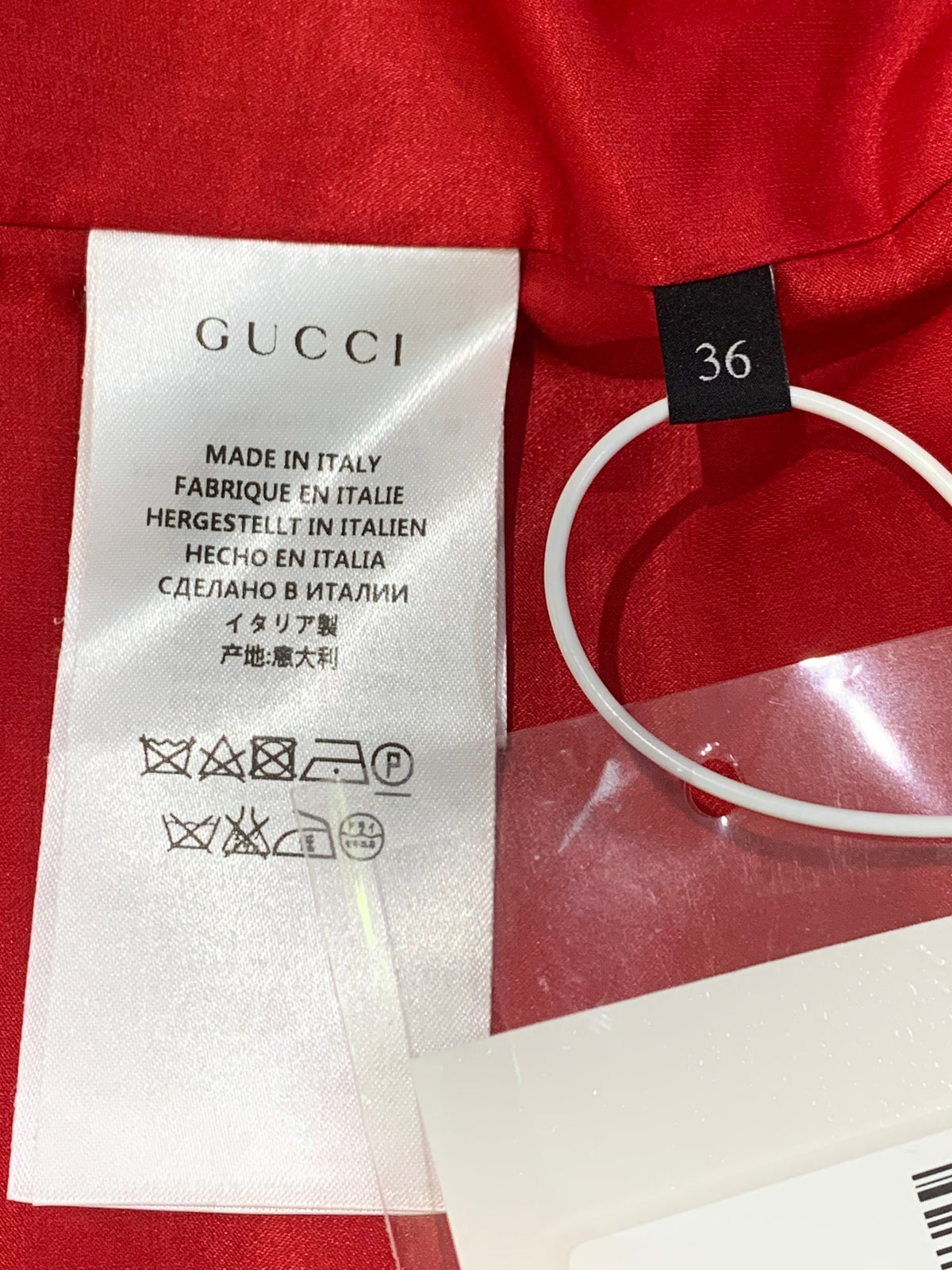 Gucci Dusty Pink Cropped Jacket With Pearl Gg Buttons