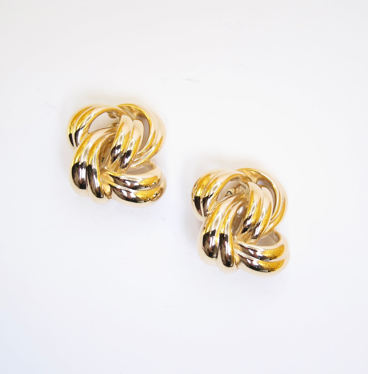 Givenchy Vintage Stylish Golden Clip-on Earrings