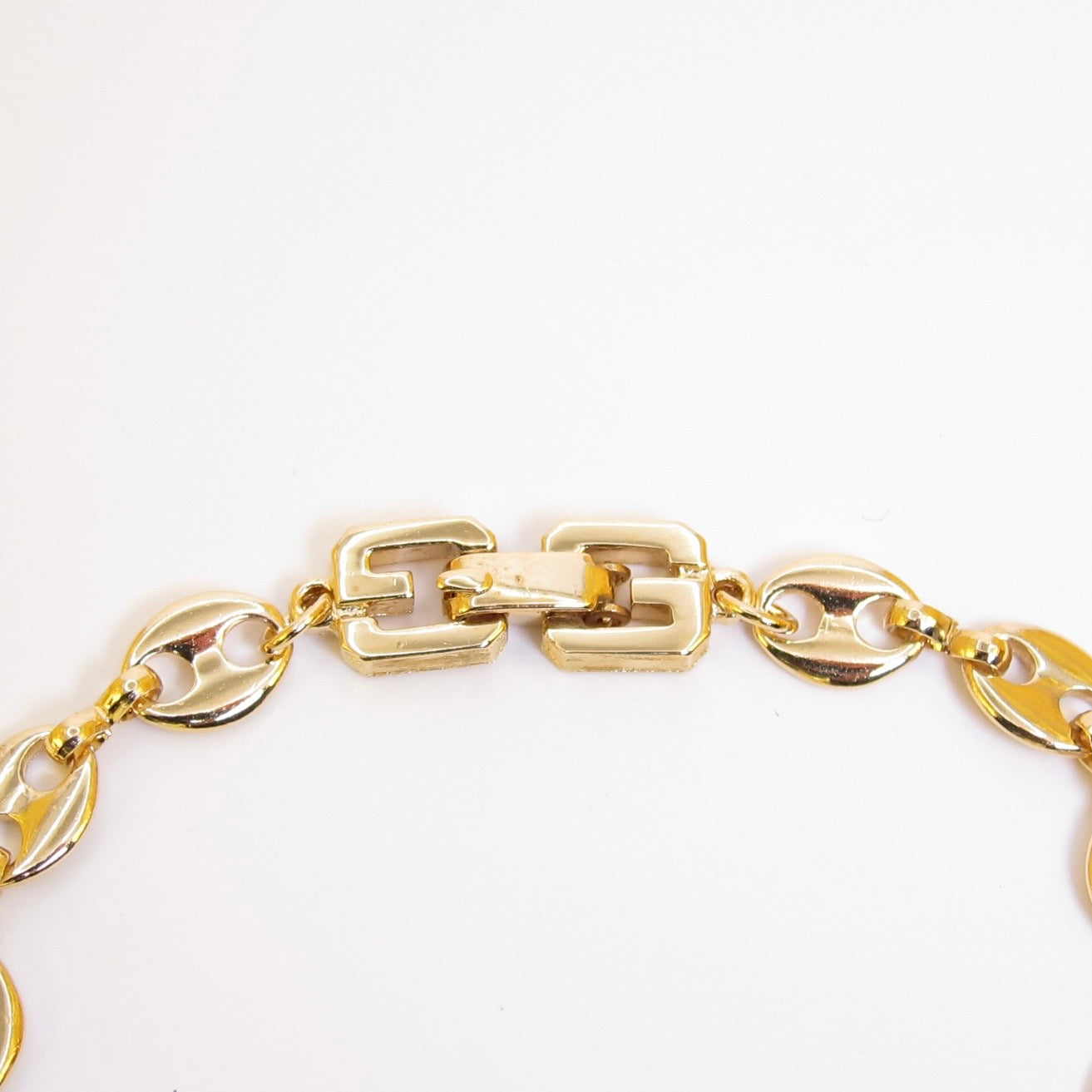 Givenchy Vintage Anchor Link Golden Bracelet