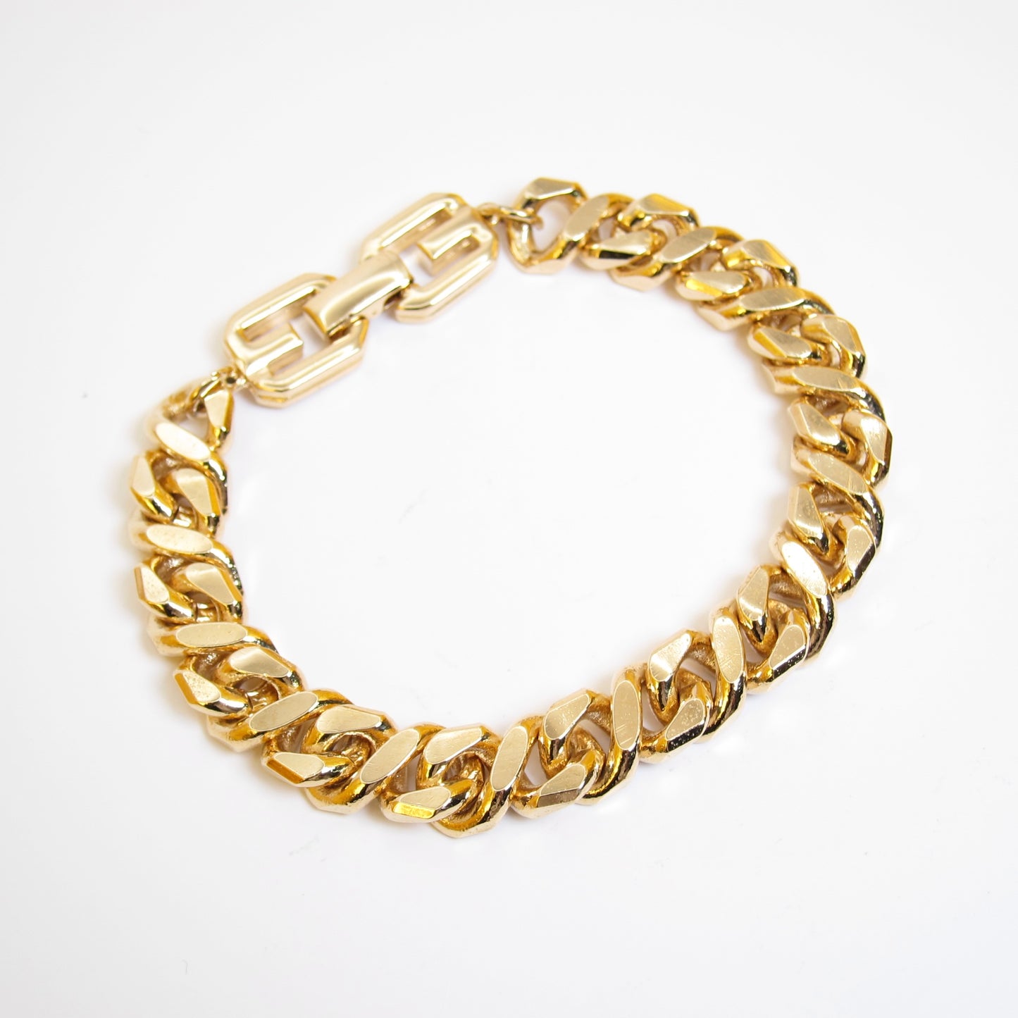 紀梵希復古時尚鏈條金色手鍊