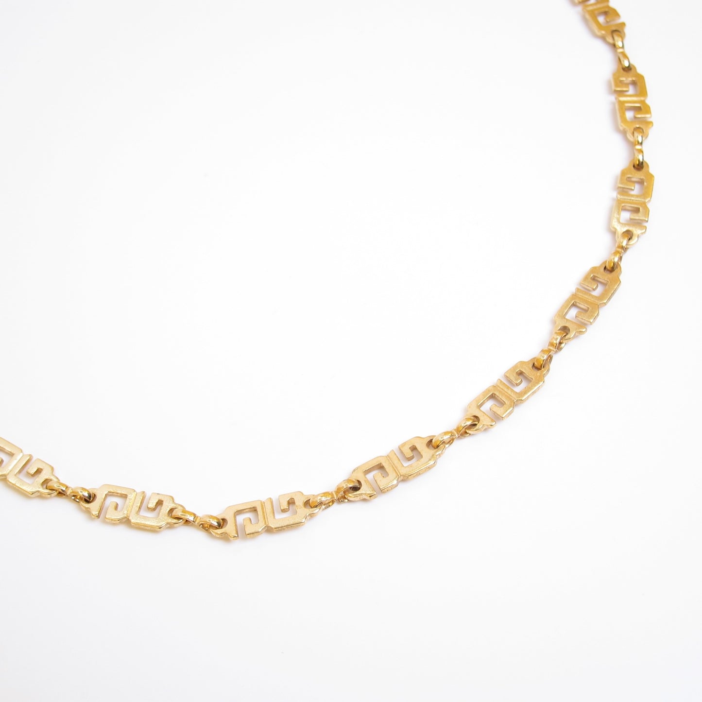 Givenchy Vintage GG Logo Golden Necklace