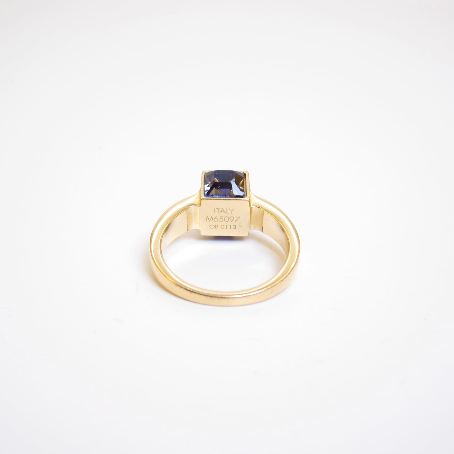 路易威登復古LV標誌賭博金戒指