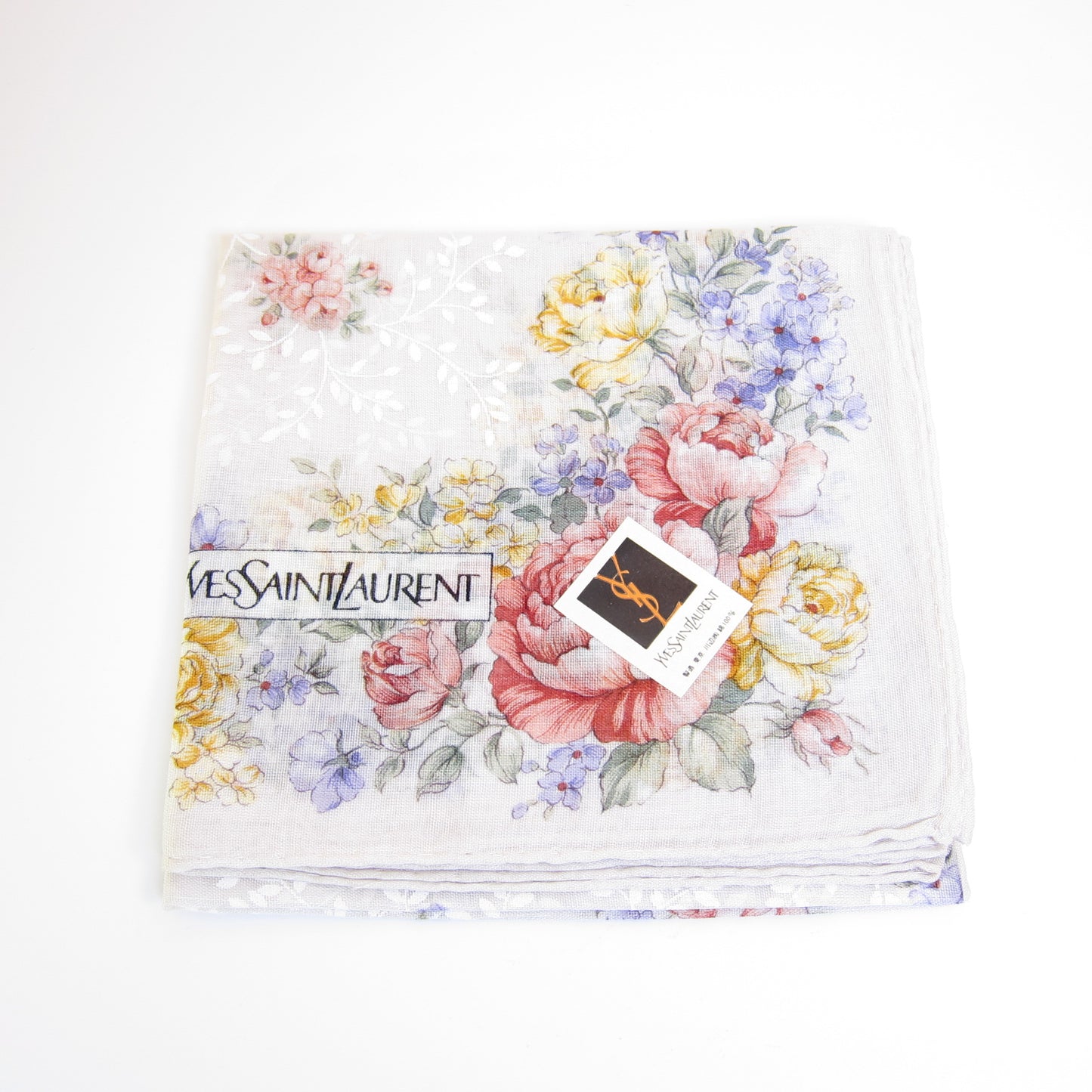Yves Saint Laurent Vintage Unused Handkerchief