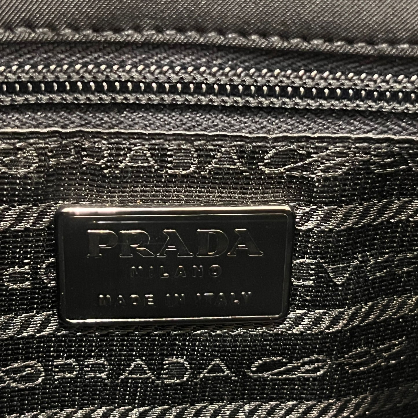 Prada Vintage Black Top Handle Bag