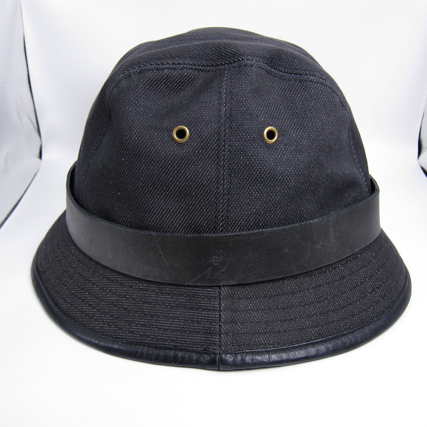 Gucci Vintage Black Demin Bucket Hat
