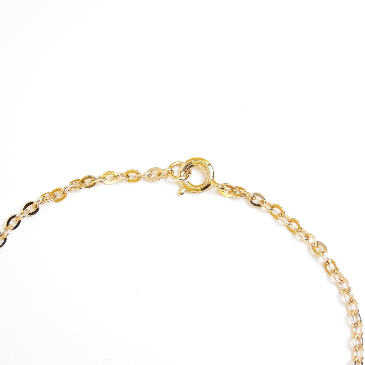 Christian Dior 金色橢圓CD鏈式手鏈