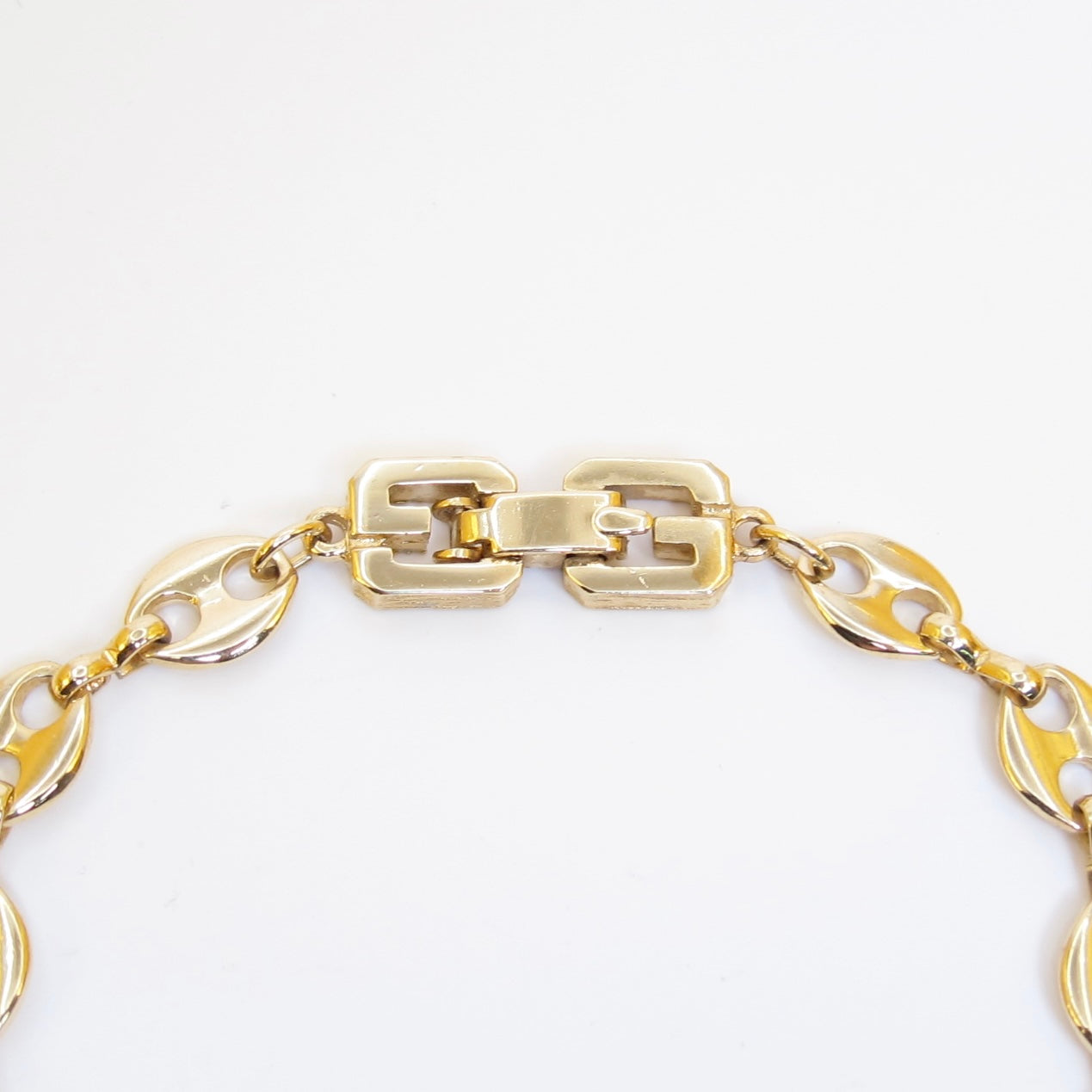 Givenchy Vintage Anchor Link Golden Bracelet