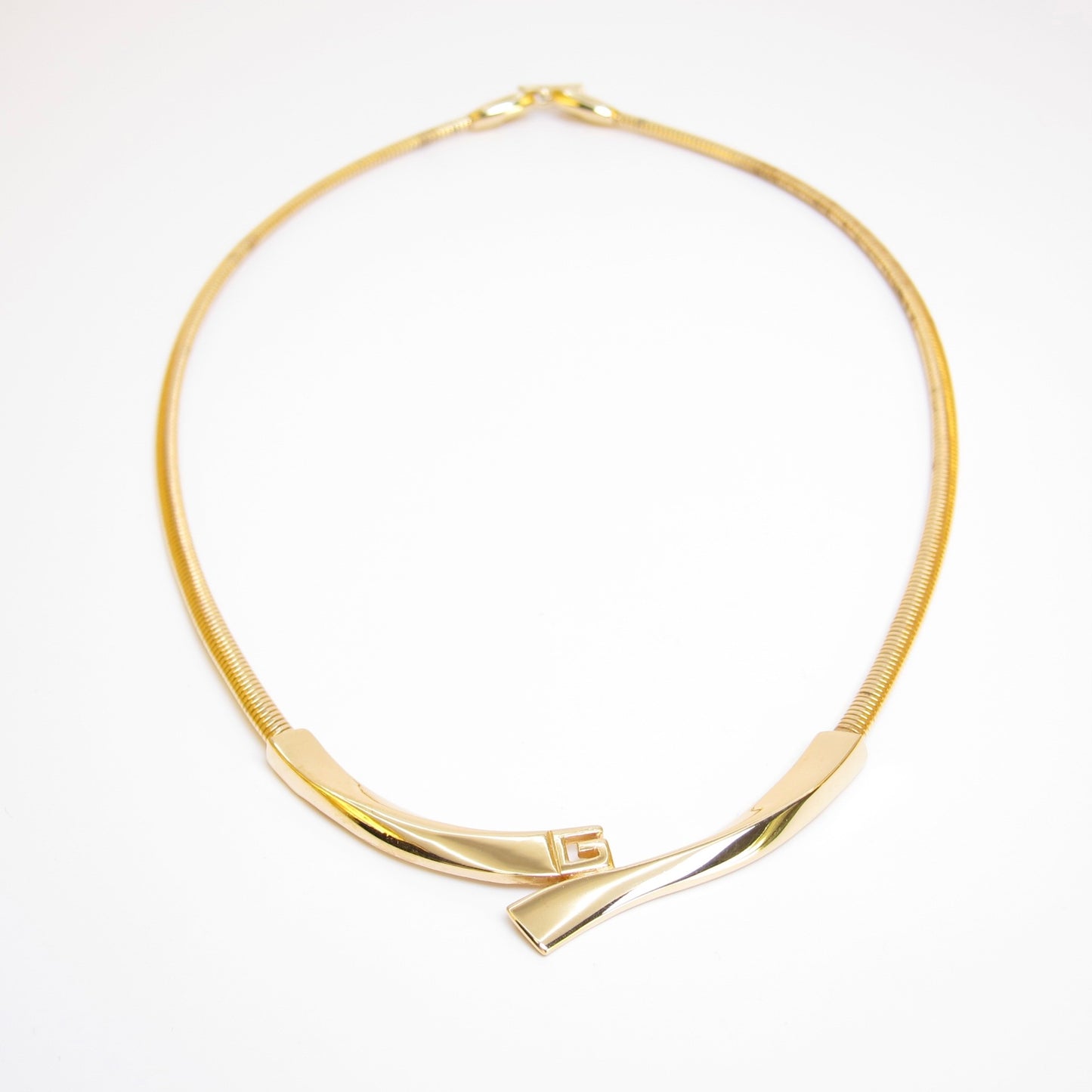 Givenchy Vintage Stylish G Logo Golden Necklace