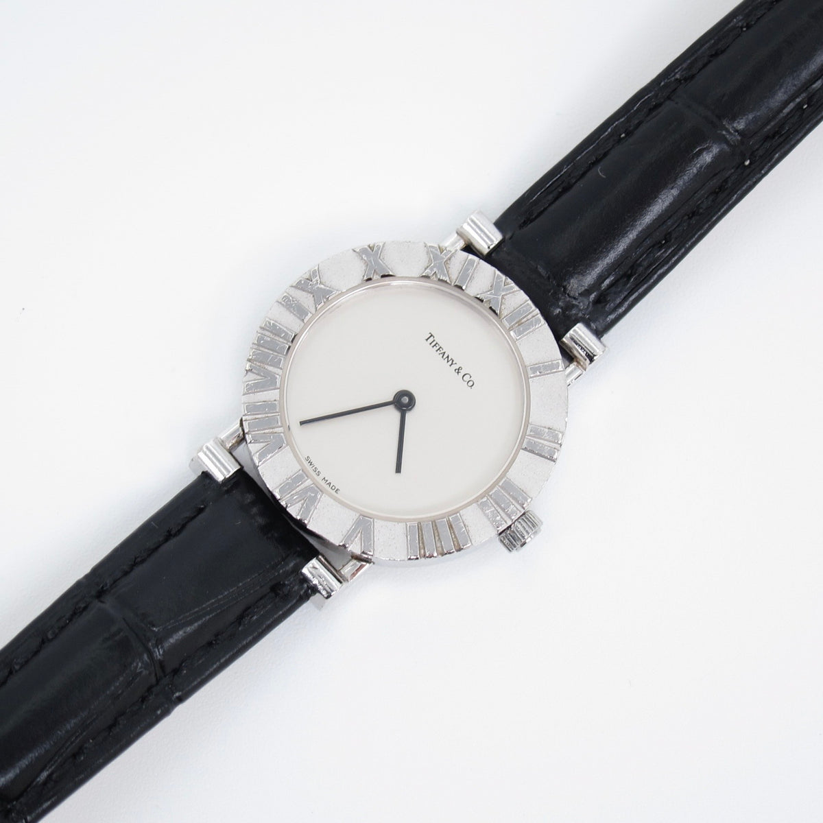 Tiffany & Co. Vintage Atlas L0640 925 Sterling Silver Watch