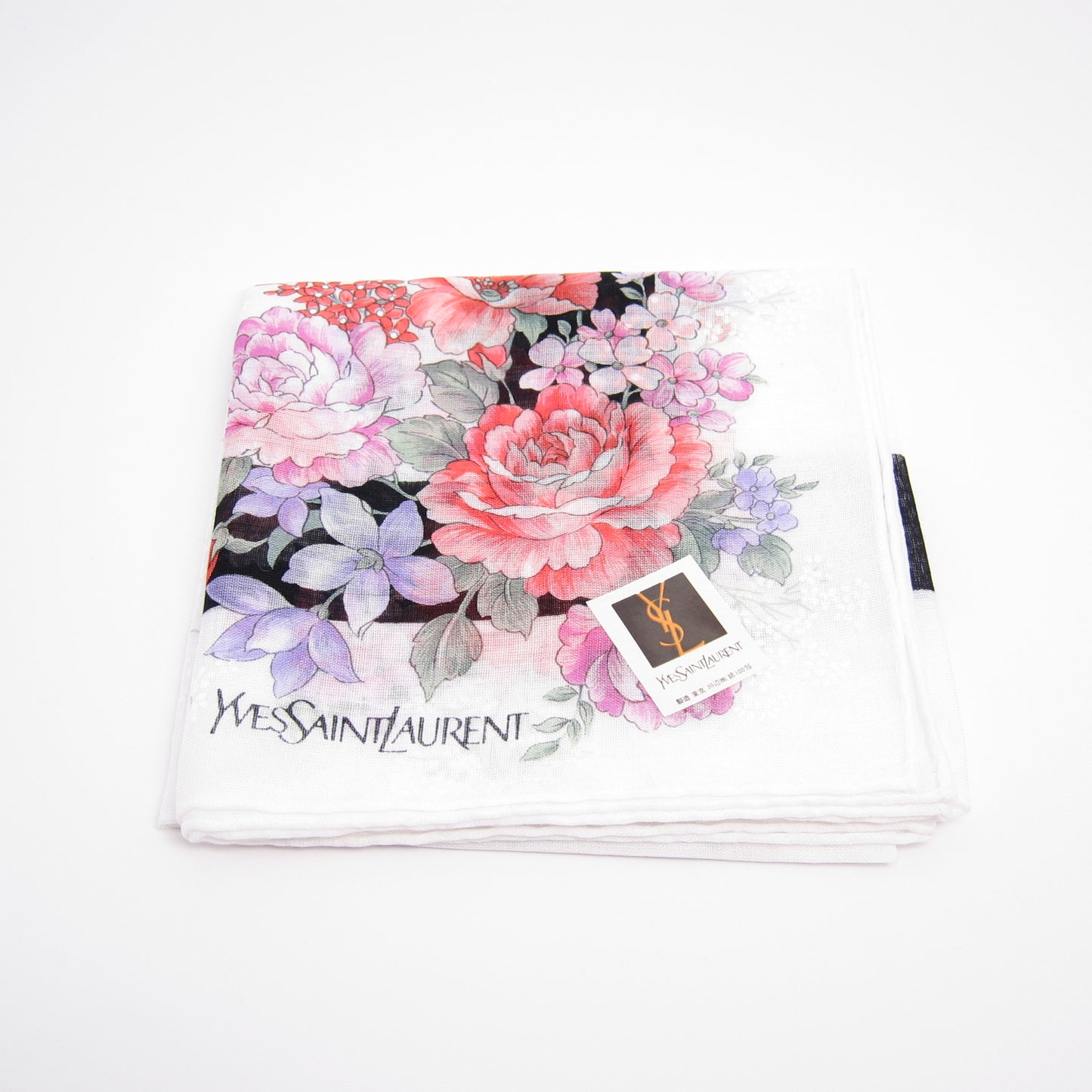 Yves Saint Laurent Vintage Unused Handkerchief