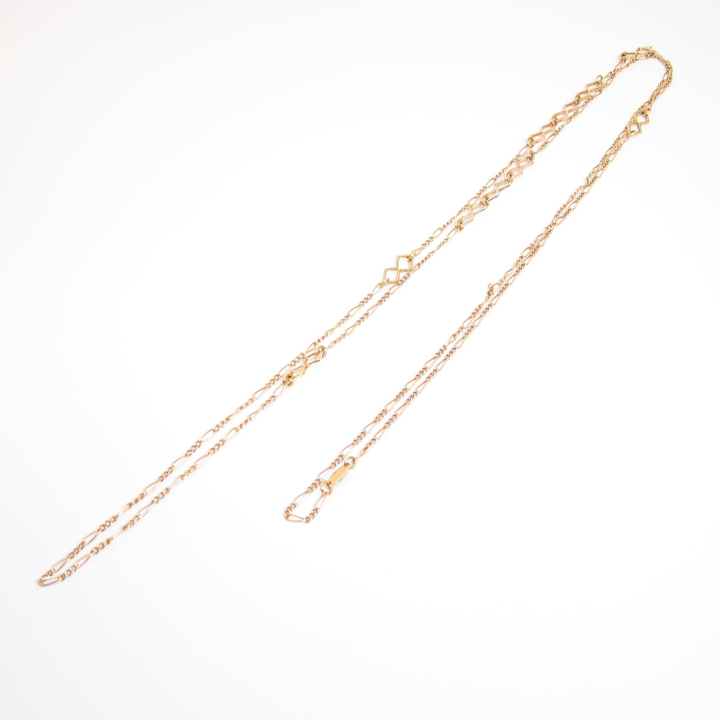 Christian Dior Vintage Stylish Golden Long Necklace