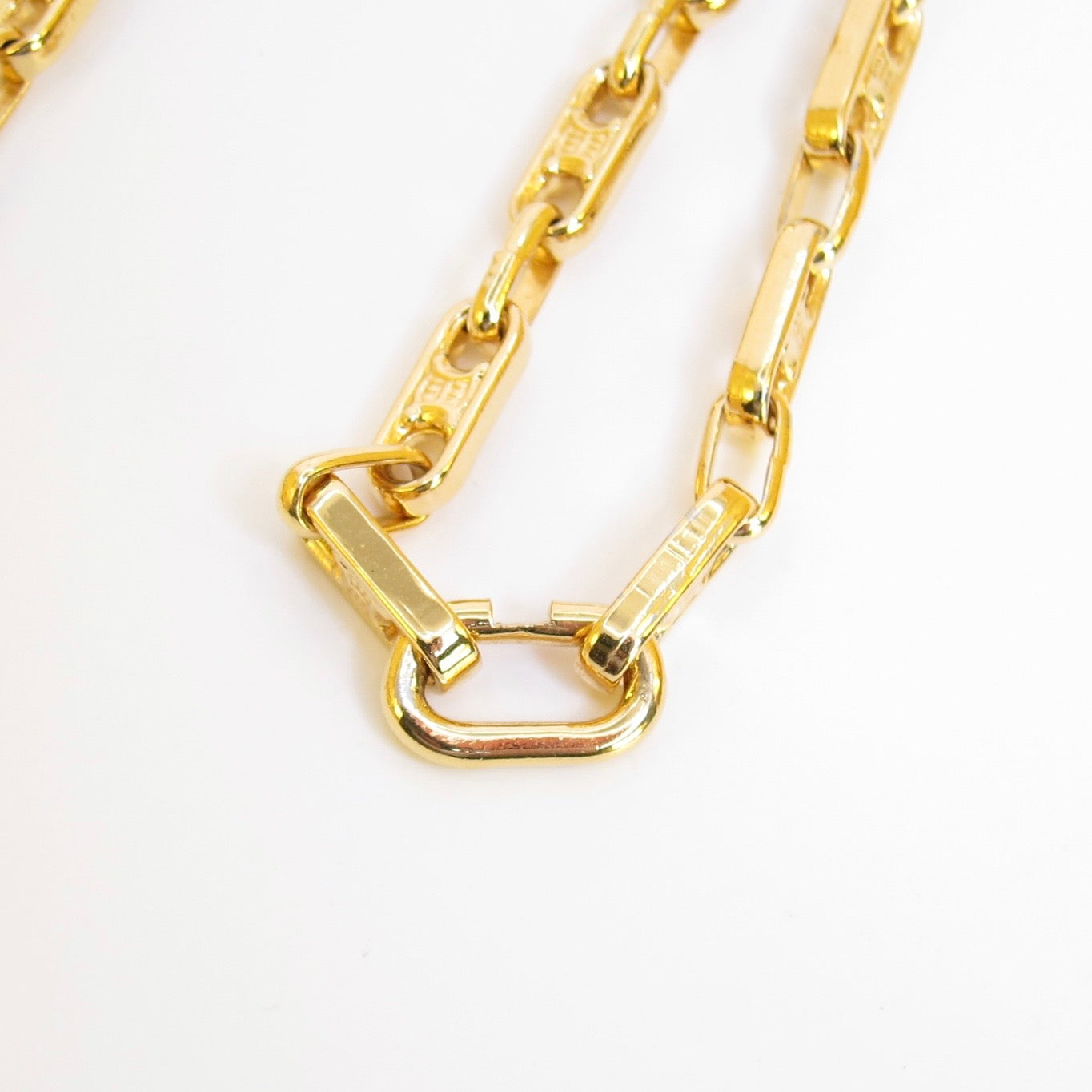 Celine Vintage Maillon Triomphe Long Chain Necklace