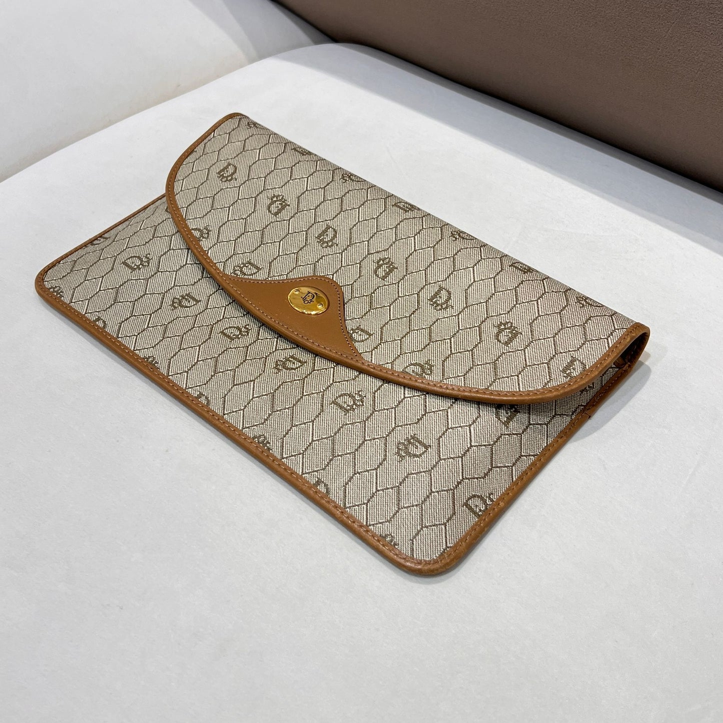 Dior Vintage Honeycomb Pouch