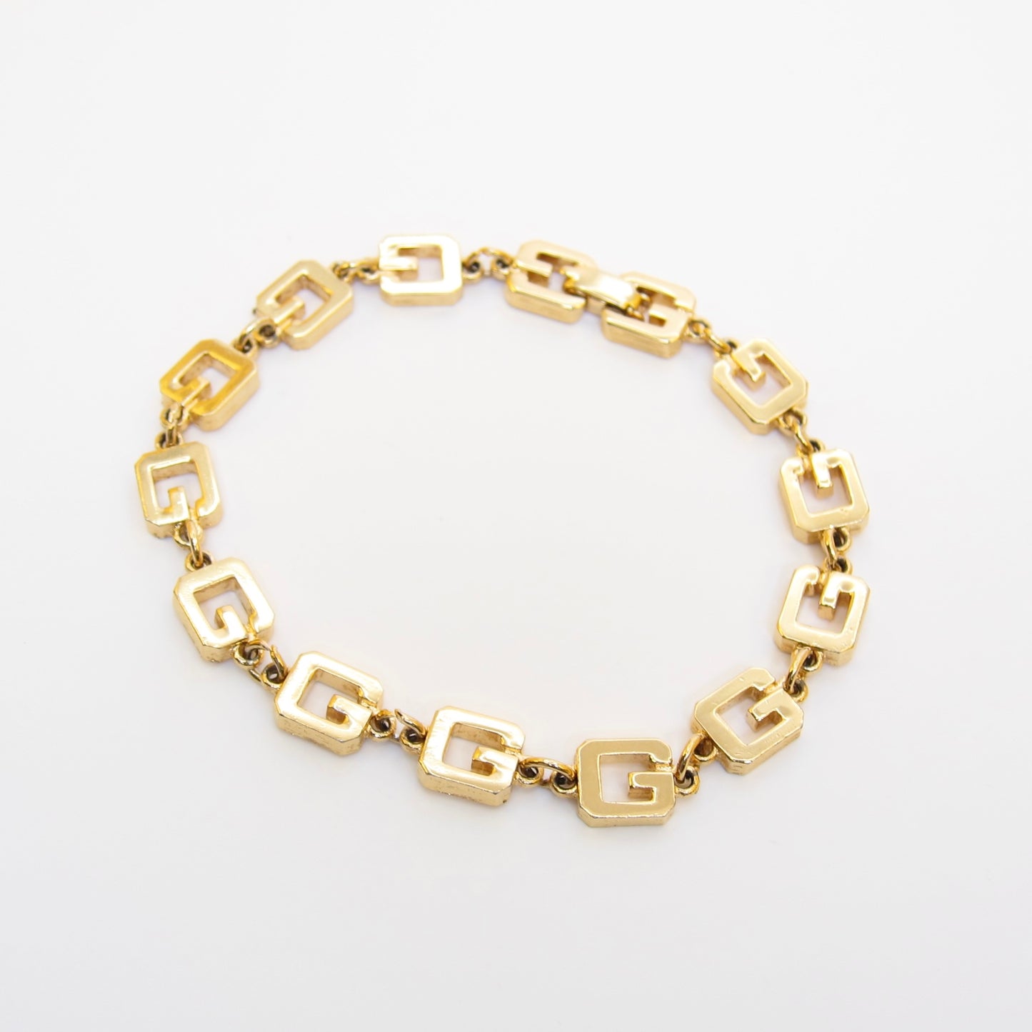 Givenchy Vintage G Logo Golden Bracelet
