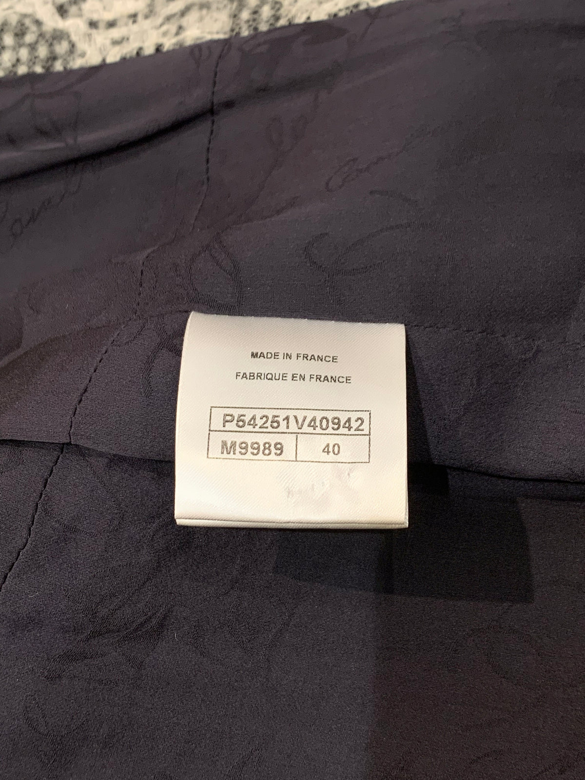 Chanel Paris À Rome Monochrome Lace Cropped Jacket Size 40