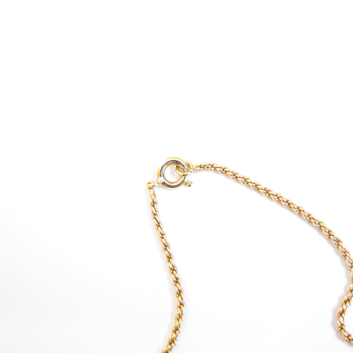 Christian Dior Vintage CD Logo Golden Bracelet