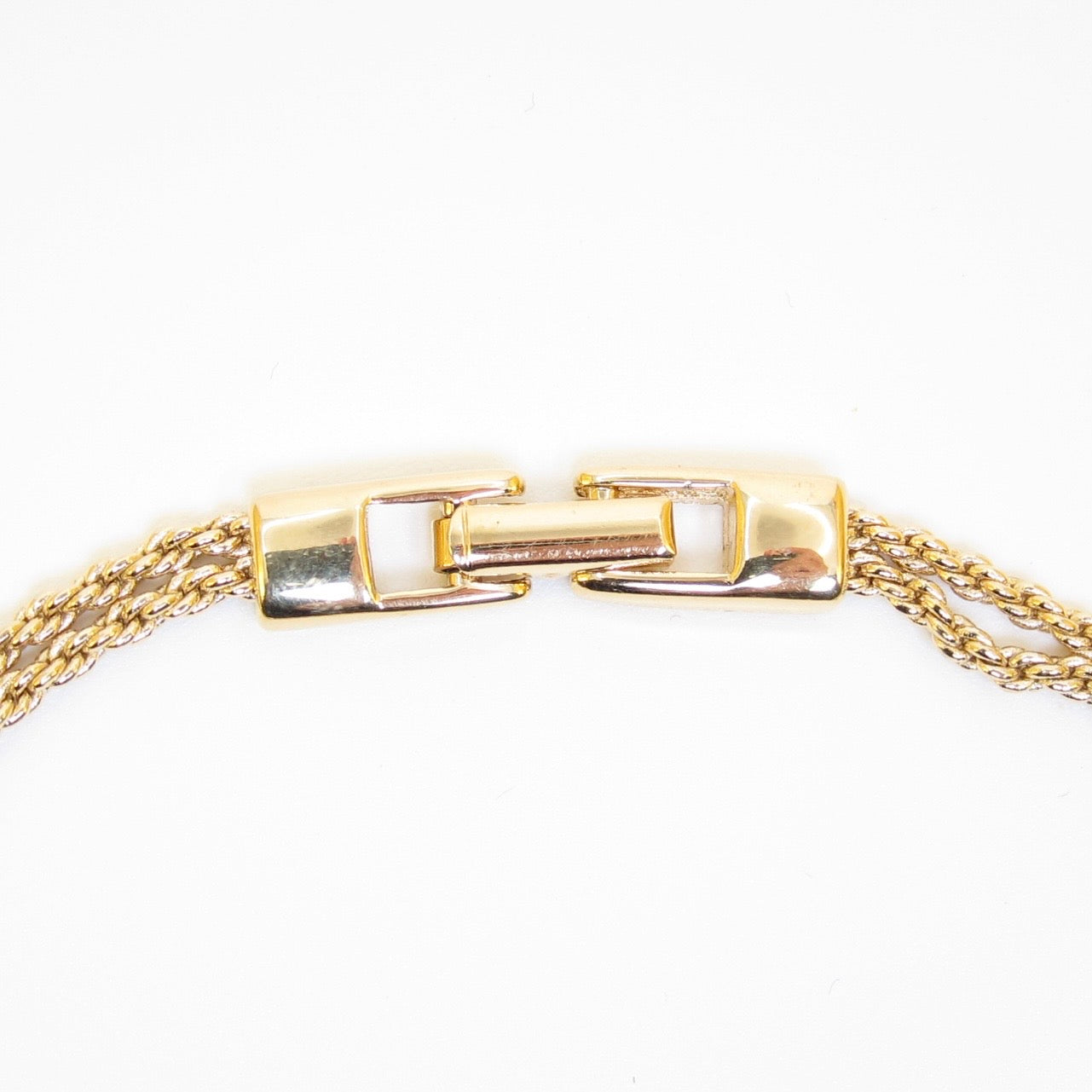 Givenchy Vintage Crystal G Chain Bracelet