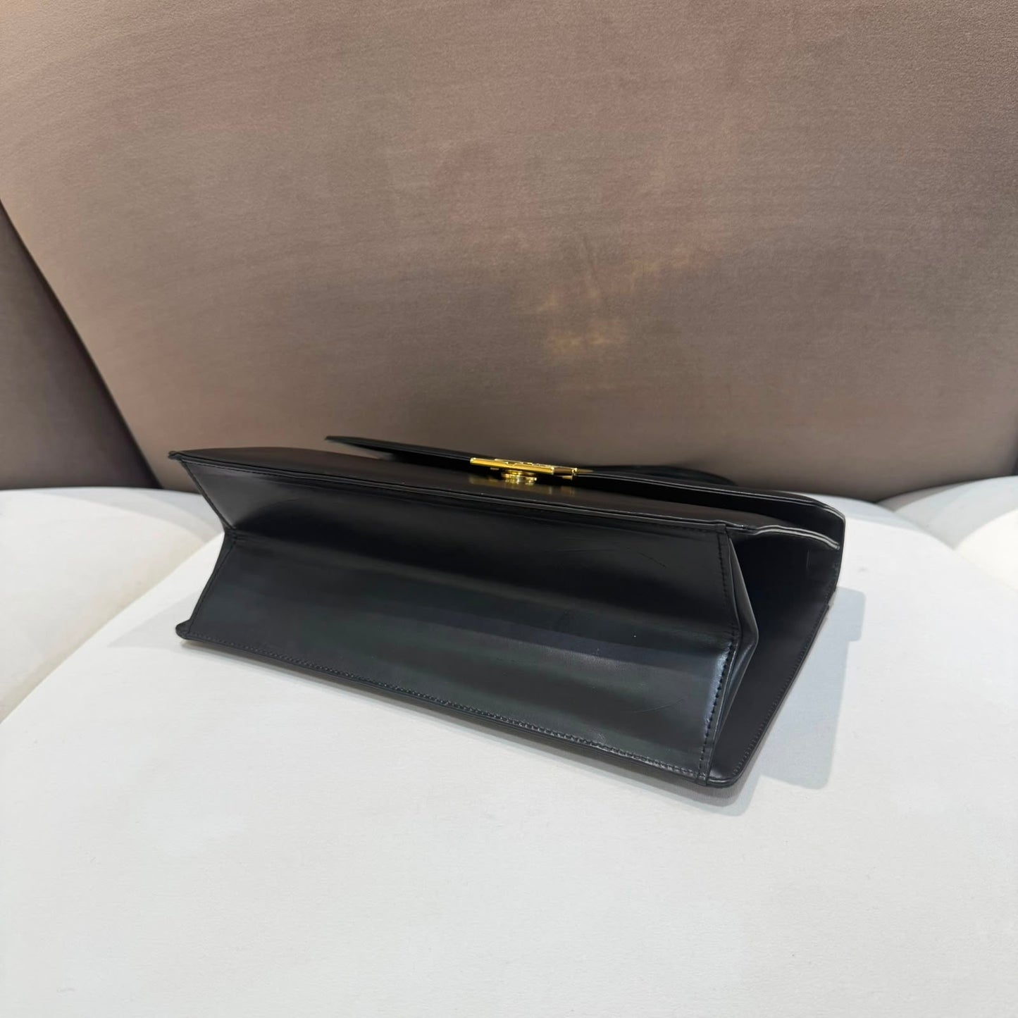 Givenchy Vintage 4G Leather Top Handle Bag – Black