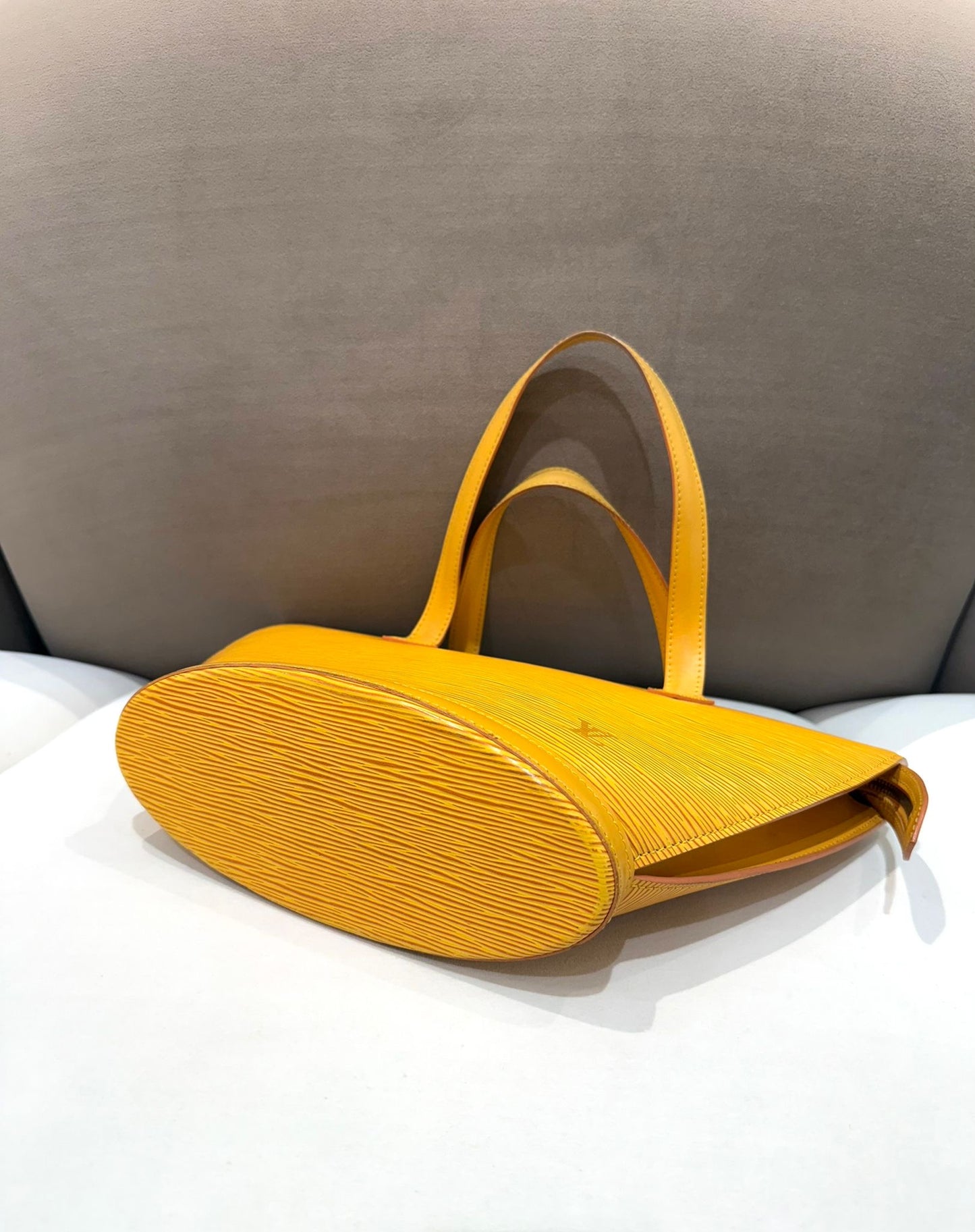 Louis Vuitton Vintage Epi Saint-Jacques Tassili Yellow Handbag