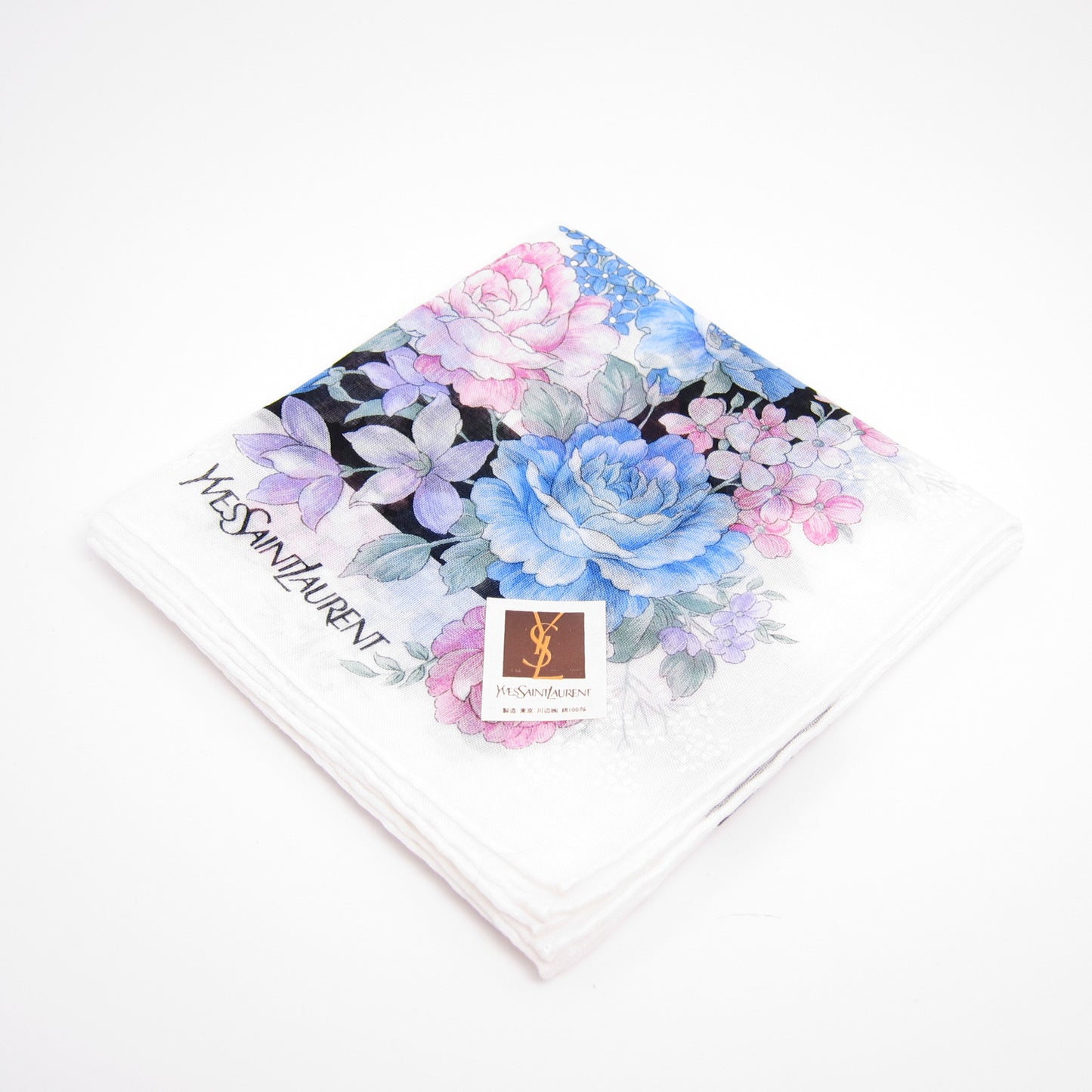 Yves Saint Laurent Vintage Unused Handkerchief
