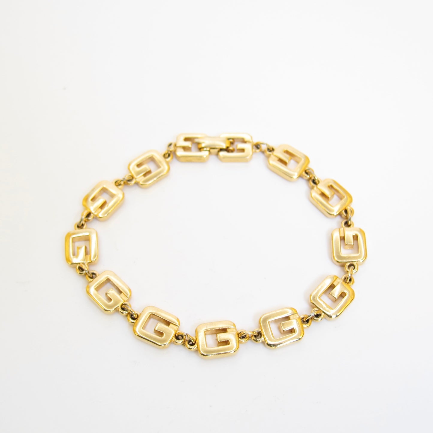 Givenchy Vintage G Logo Golden Bracelet