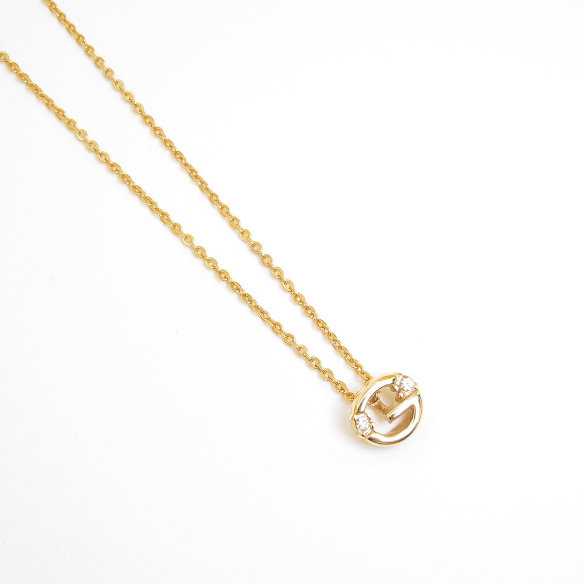 Givenchy Vintage G Logo Gold-Tone Necklace