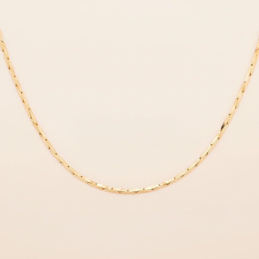 Givenchy Vintage Minimal Snake Chain Necklace