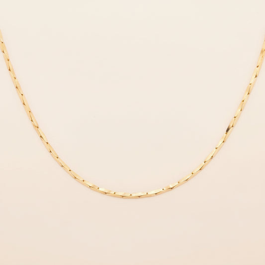 Givenchy Vintage Minimal Snake Chain Necklace