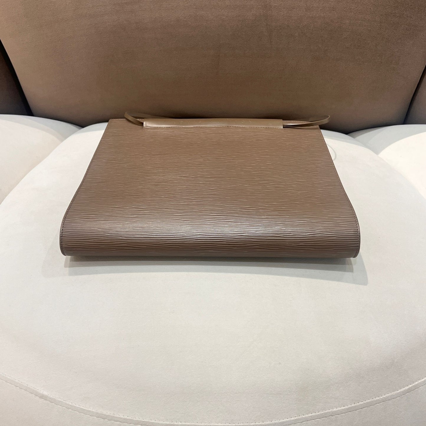 Louis Vuitton Vintage Epi Leather Beige Saint-Tropez Pepper Tote Bag