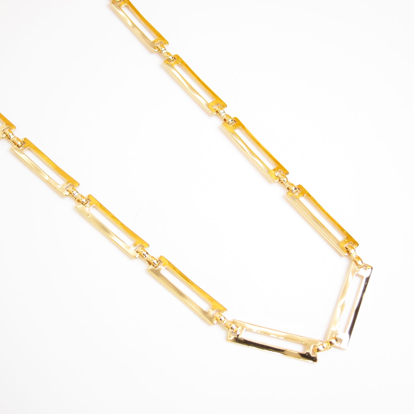 Givenchy Vintage Stylish Golden Long Necklace