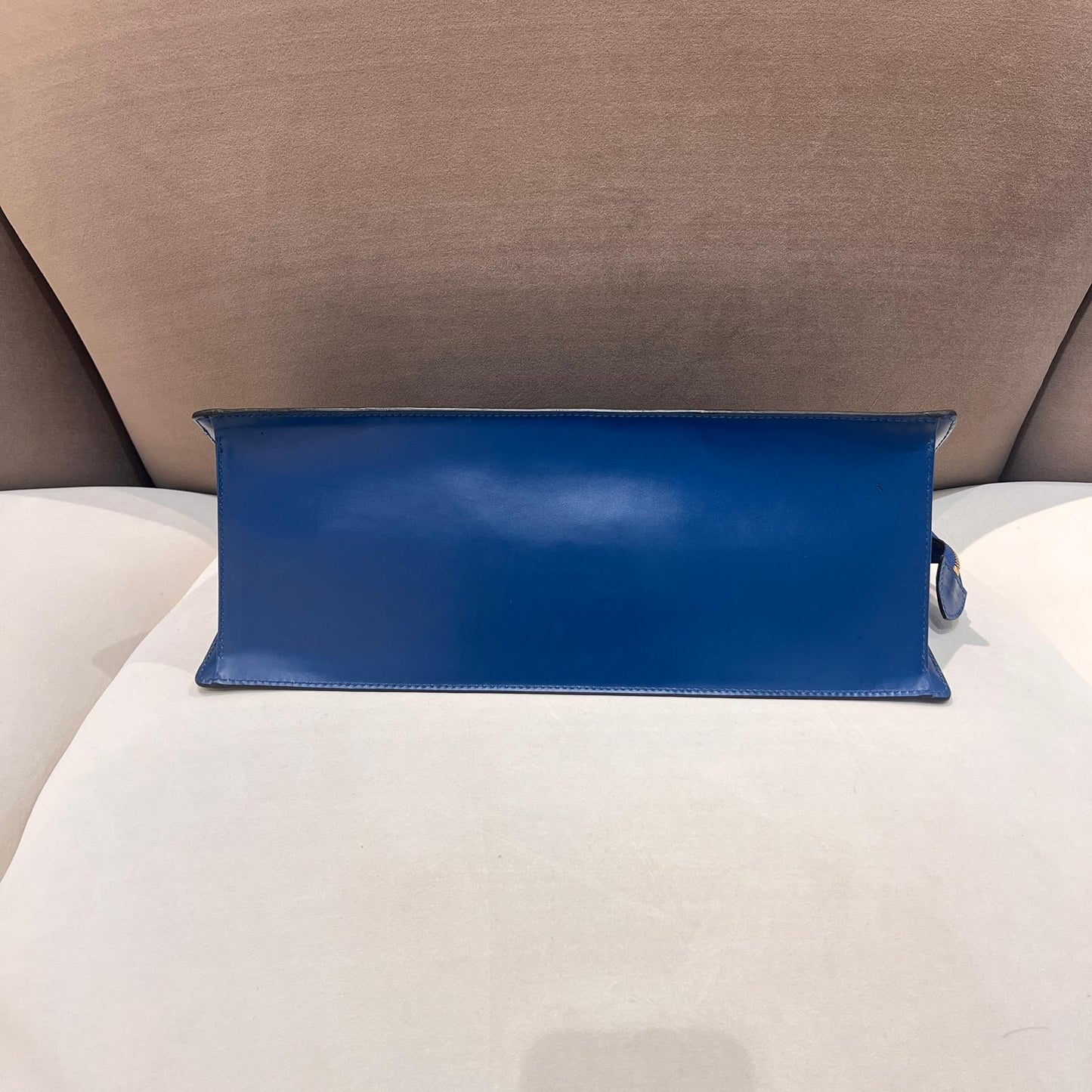 Louis Vuitton Vintage Epi Sac Triangle Toledo Blue Handbag