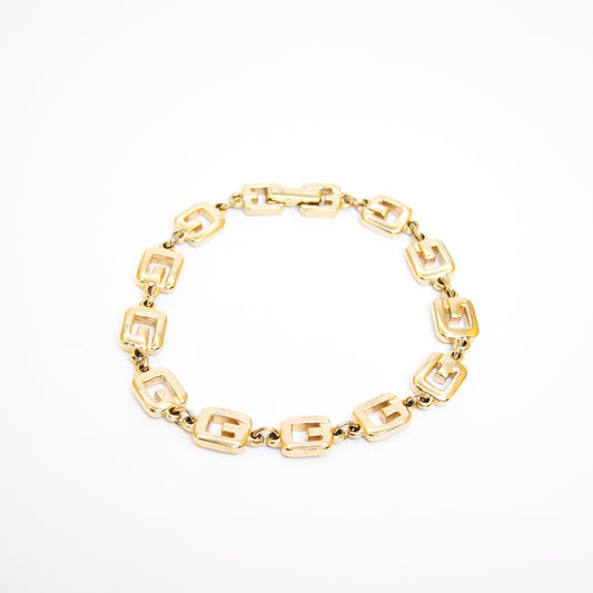 Givenchy Vintage G Logo Golden Bracelet