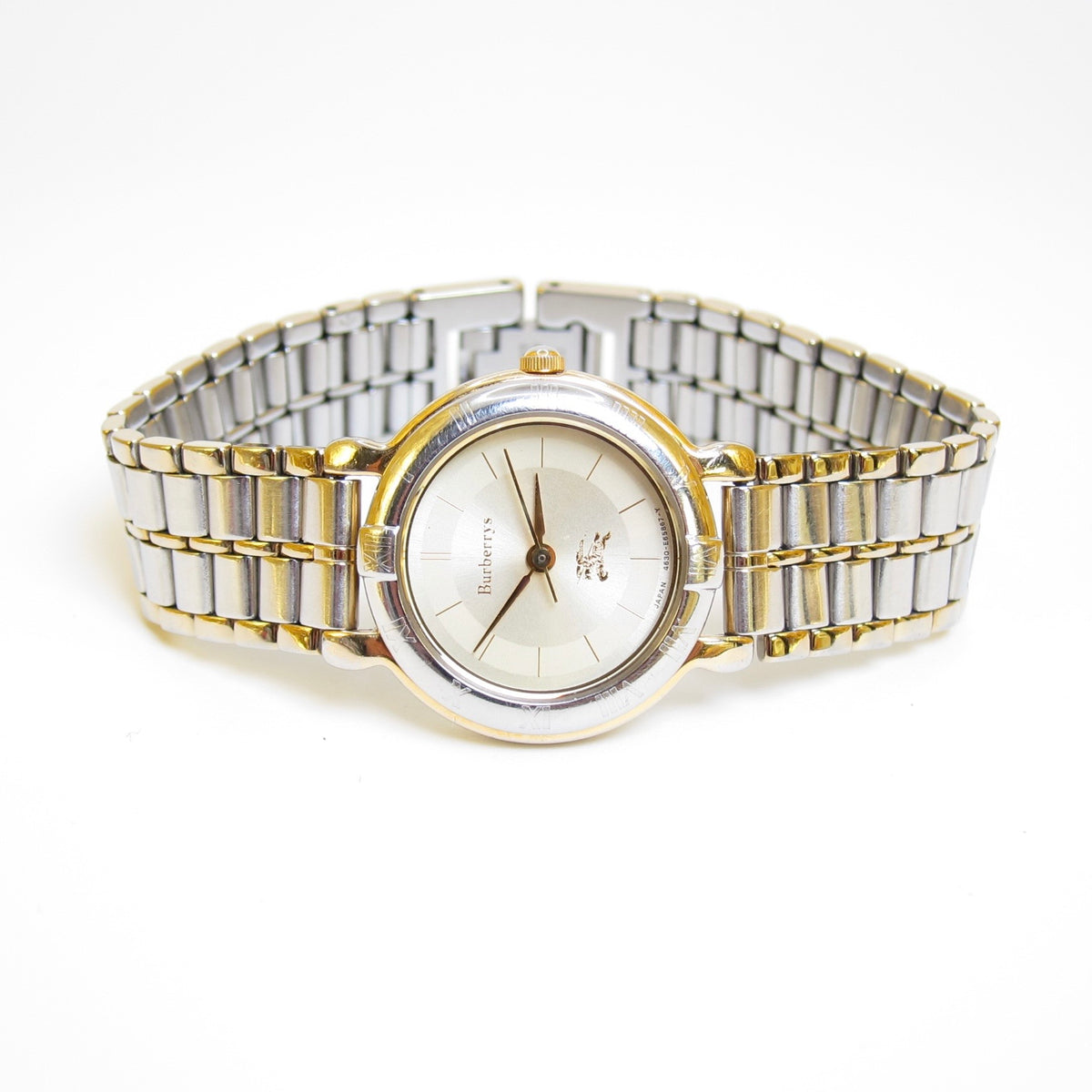 Burberry Two-Tone Champagne Dial Quartz Ladies Watch, 25mm