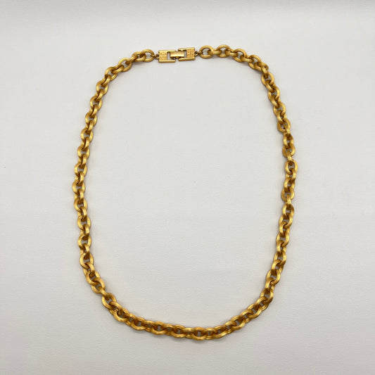 Givenchy Vintage Link Golden Long Necklace